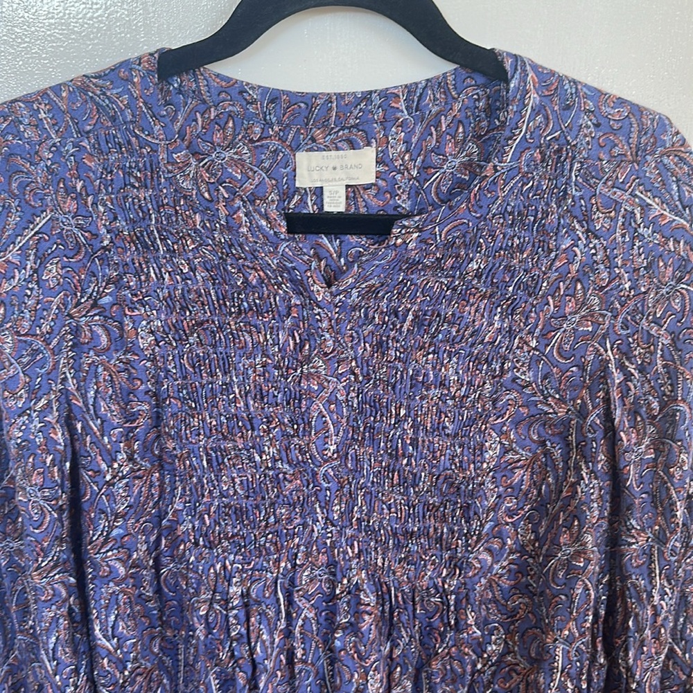 Lucky Brand Long Sleeve Top - Picture 9 of 15